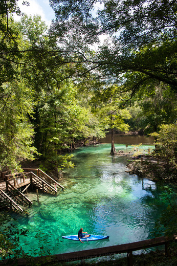Madison Blue Spring State Park-Linda Olsen-Reserve America Photo  Contest-Kayak on the spring | Florida Department of Environmental Protection